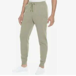 NEW Hurley Mens XXL Regular Fit Fleece Jogger Pants Olive Green